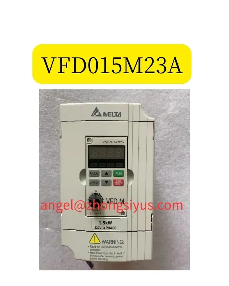 리퍼 델타 인버터 VFD015M23A 1.5kW 220V 작동 기능 OK
