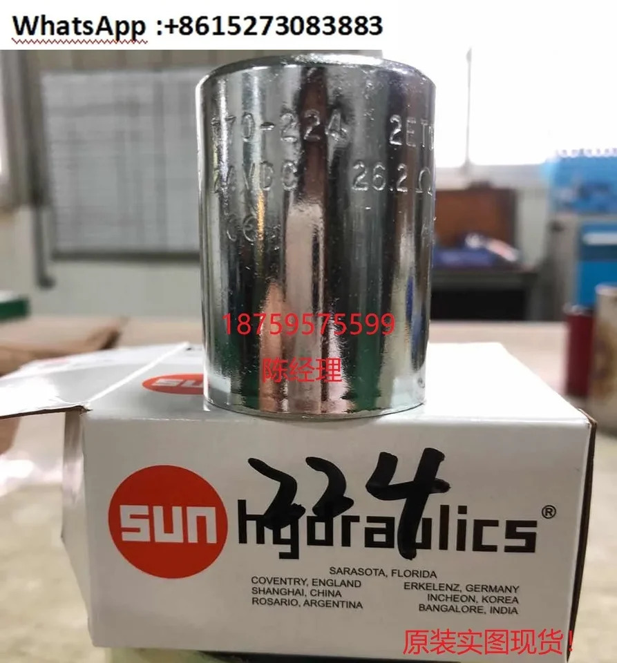 태양광 솔레노이드 밸브 카트리지 코일 SUN 770-224 24VDC 신