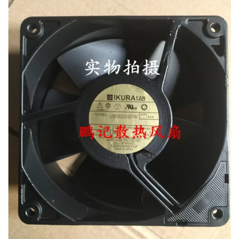 IKURA US12D22-W 서버 냉각팬 AC 220V 16W mm