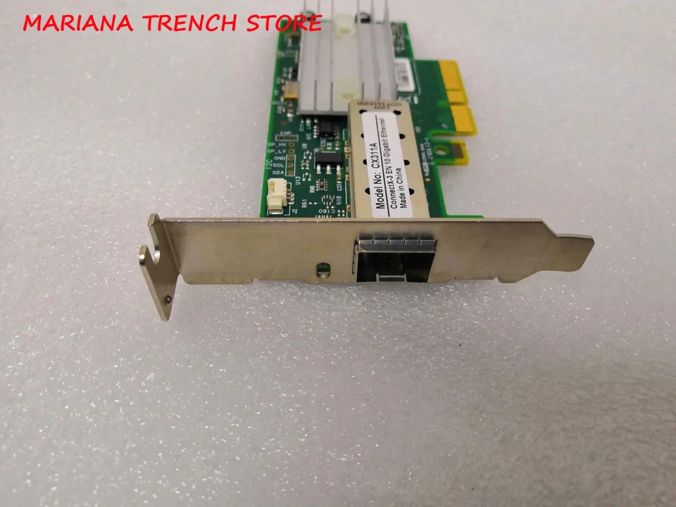 Mellanox MCX311A-XCAT 광섬유 네트워크 카드 10G ConnectX-3 CX311A