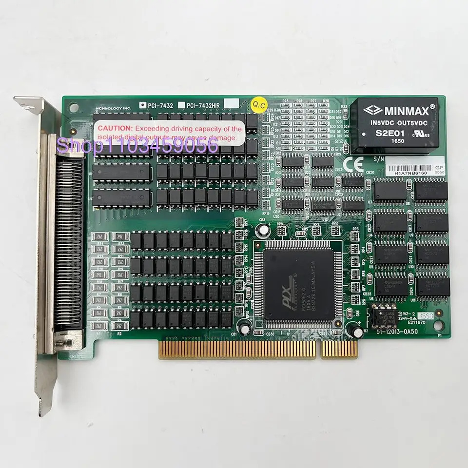 ADLINK고속 디지털 IO 카드 캡처 PCI-7432 64 채널 절연