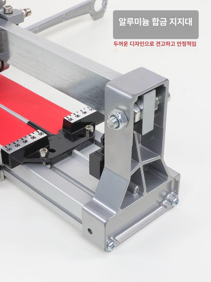 수동 레일 타일커터기 재단기 도구 타일컷팅기 가이드 타일절단기 절삭기 각도 트랙 - 상세 이미지 5