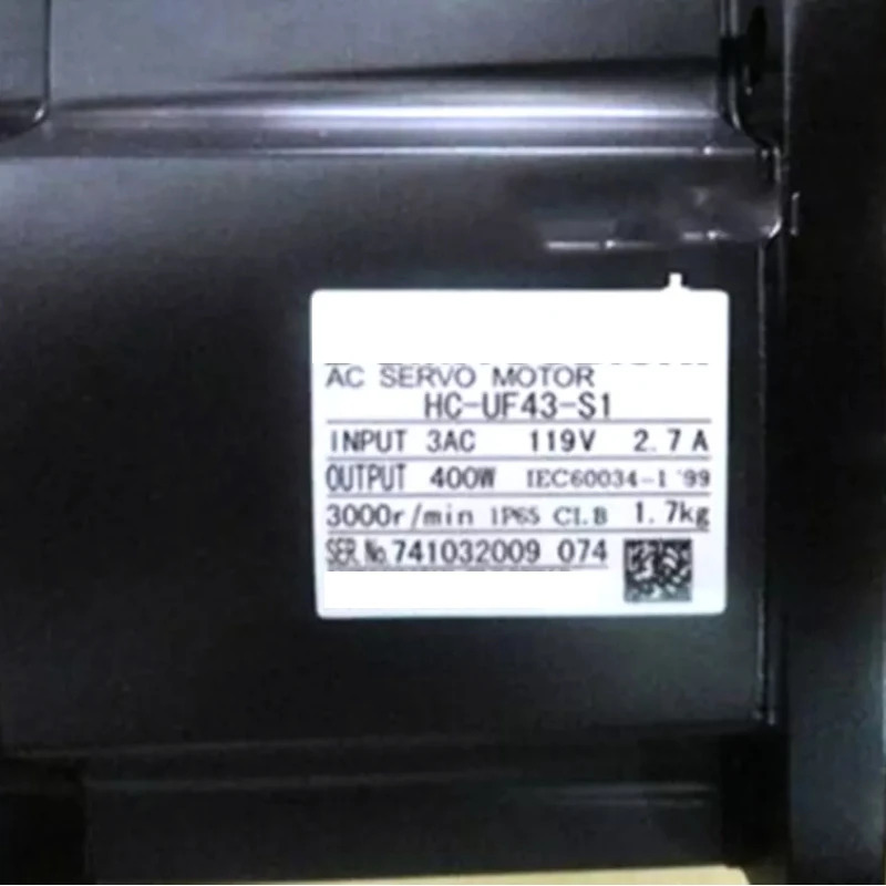 새 HC-UF43-S1 서보모터