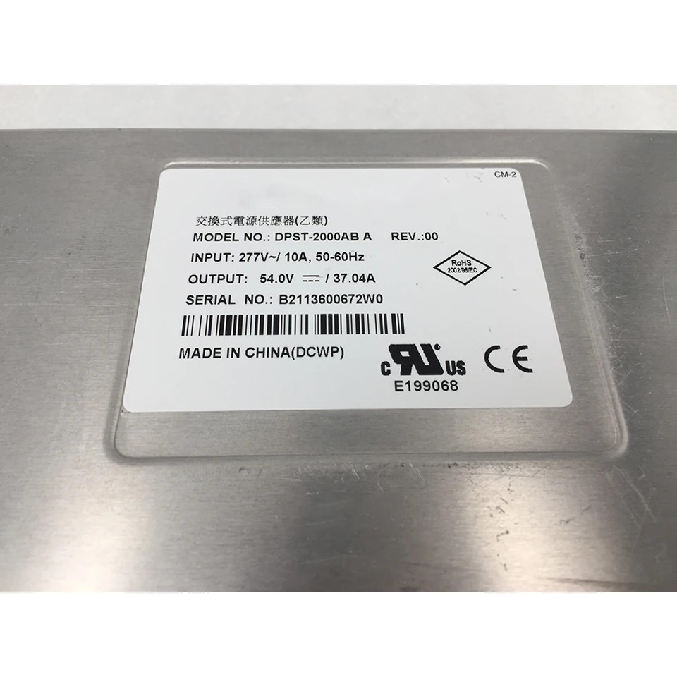 델타 스위칭 전원공급장치 54V 37.04A DPST-2000AB A