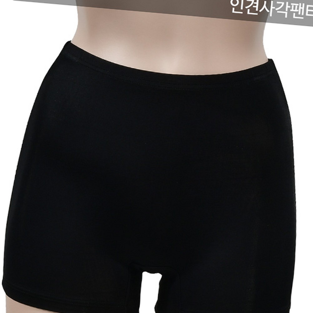 라이즈올 인견 여성 사각드로즈 여성펜티 치마속바지 여자사각팬티 - 상품 이미지
