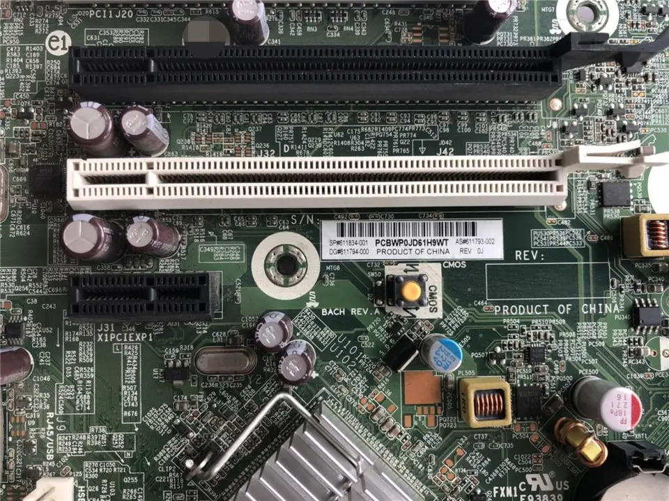hp호환 6200 8200 8280 SFF MT 마더보드마더보드 611793-002 611834-001