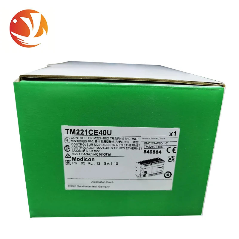 골드 TM221CE40U PLC 컨트롤러 모듈 오리지널 포장 Plc 프로그래밍