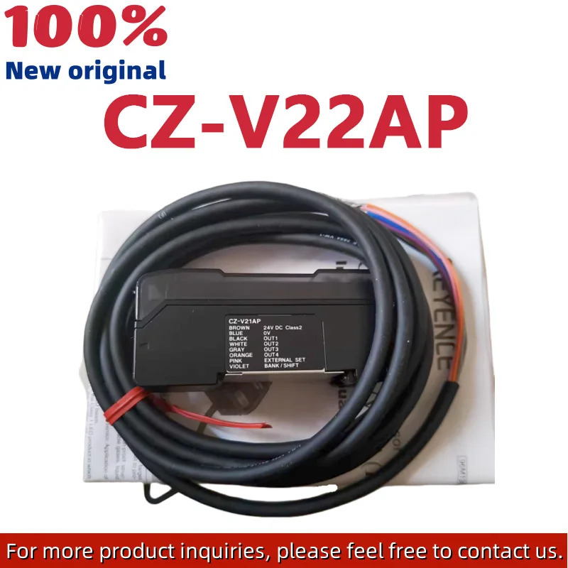 오리지널 CZ-V22AP PNP 출력 컬러 표준 센서 증폭기