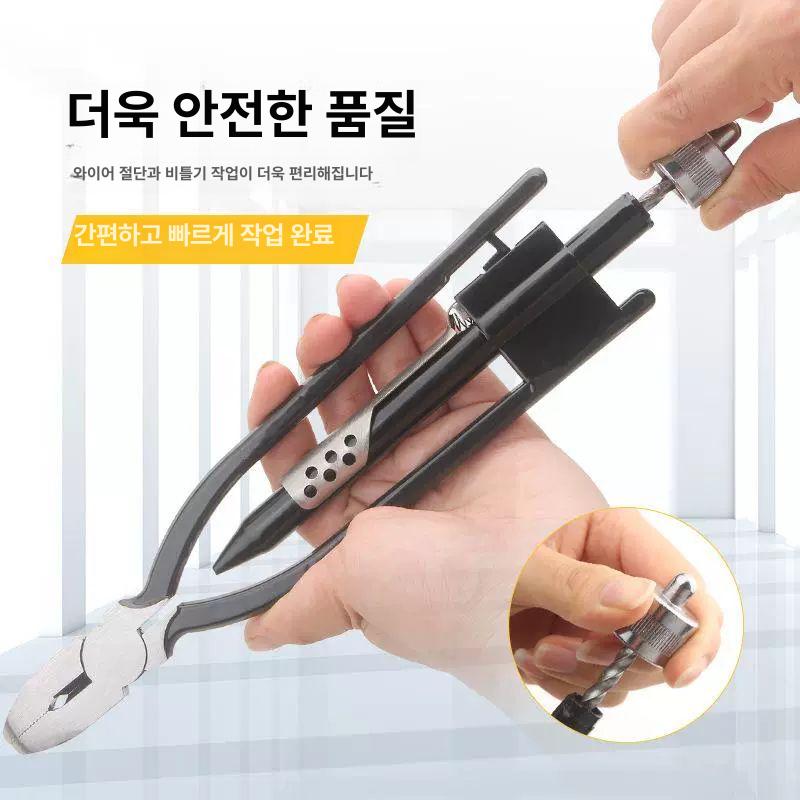 전선꼬임기 와이어 트위스터 자동 조인기 피복 차폐 배선 공구 케이블 오토 - 상세 이미지 3