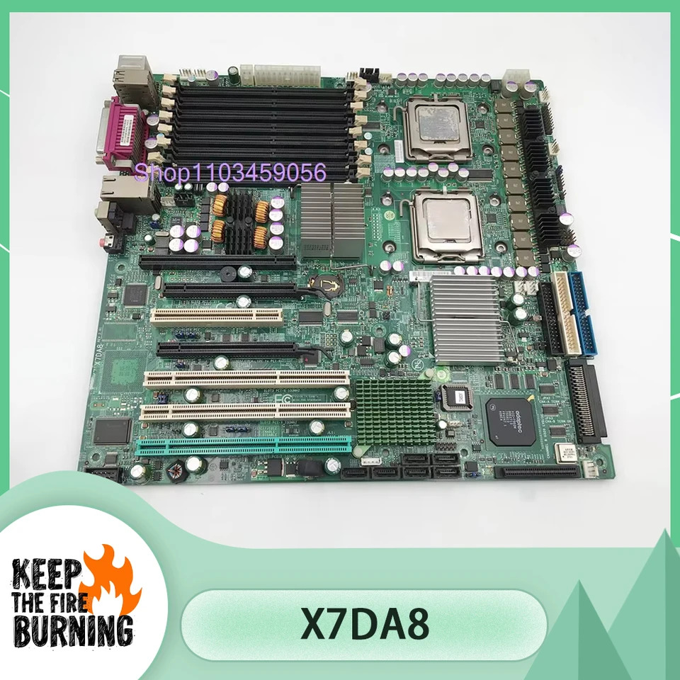 SuperMicro LGA 771 워크 스테이션 메보드 5000X GreenCreek 칩셋 X7DA8