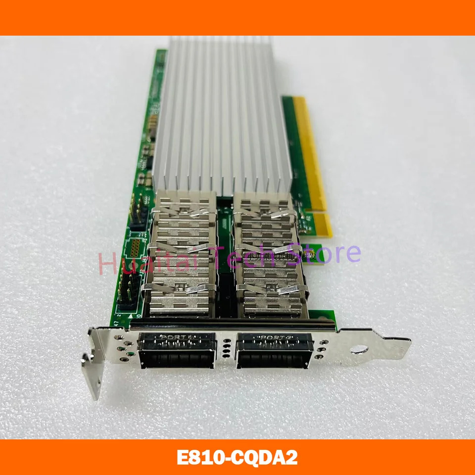 hp호환E 100Gb QSFP28 듀얼 포트기가비트 네트워크 어댑터 P21112-B21 P21114 E810-CQDA2
