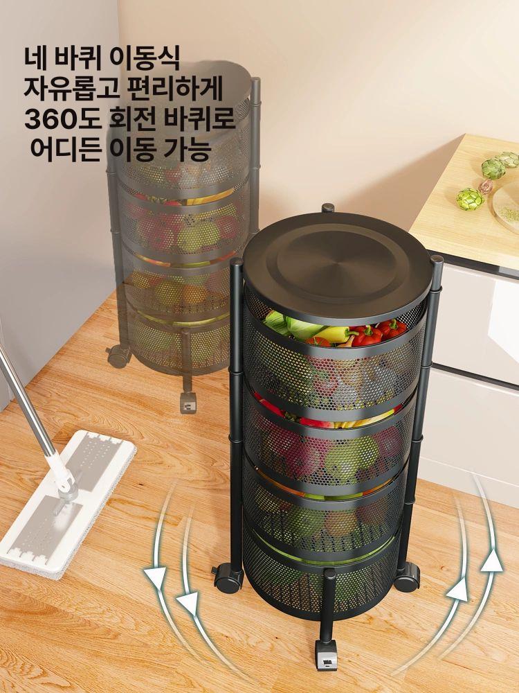 선반 수납장 실내 회전함 진열장 가구 인테리어 벽걸이 거실 보관 정리함 서랍 랙 - 상세 이미지 5