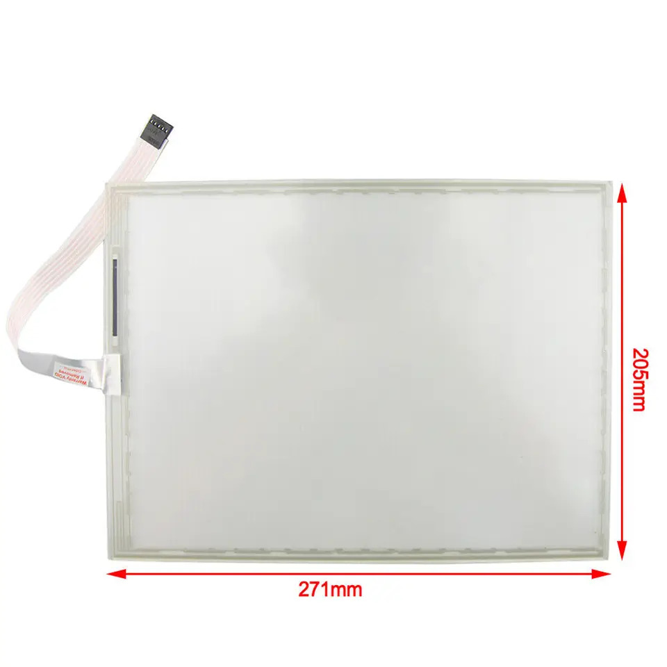 B R 5PP120.1214-k05 5 선 저항성 터치 스크린 유리 패널 271x205mm