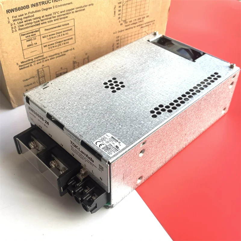 TDK 람다 스위칭 전원공급장치 RWS600B-24 신 600W 24V 25A