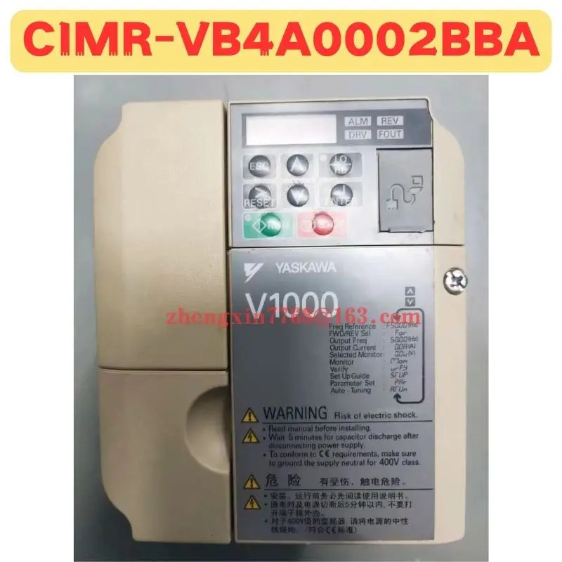 리퍼 주파수 변환기 CIMR-VB4A0002BBA CIMR VB4A0002BBA 정상 기능 완료