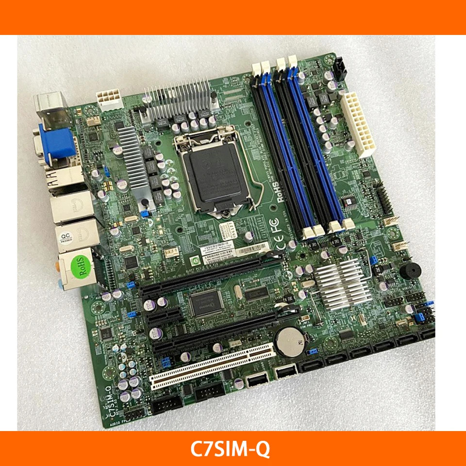 마더보드 Supermicro C7SIM-Q 1156 메보드
