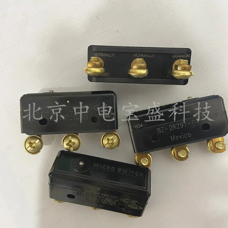 BZ-2R291-P4 마이크로 스위치 단극 이쓰로우 회로 250 V 15 A