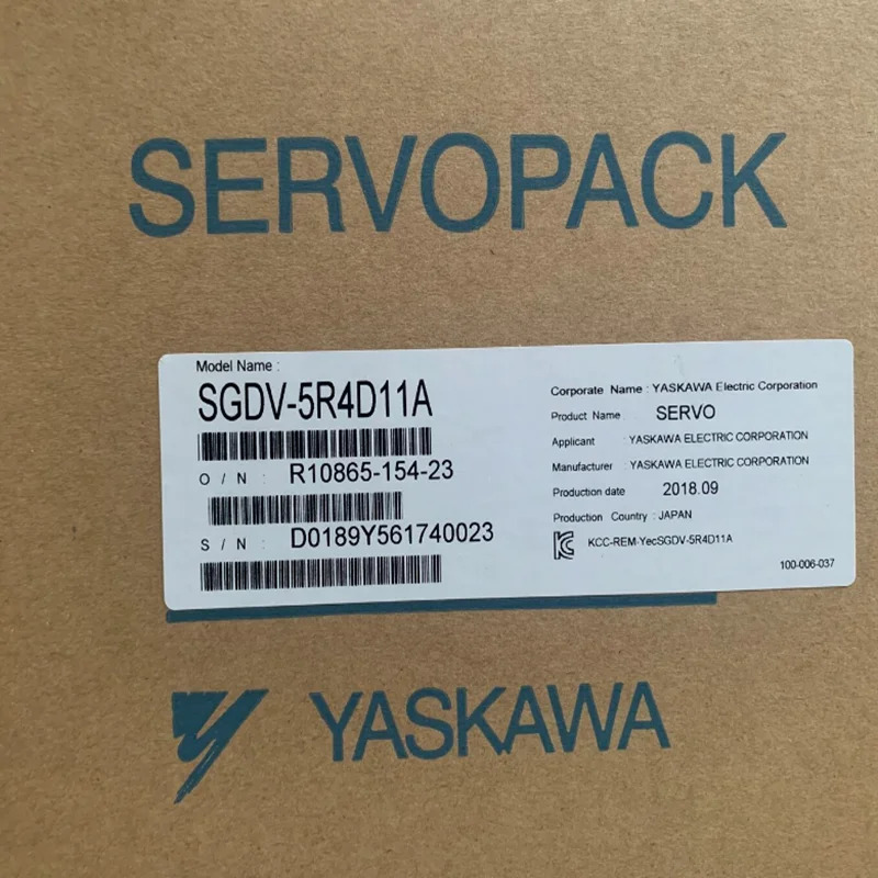Yaskawa SGDV-5R4D11A 서보팩 SGDV5R4D11A 신