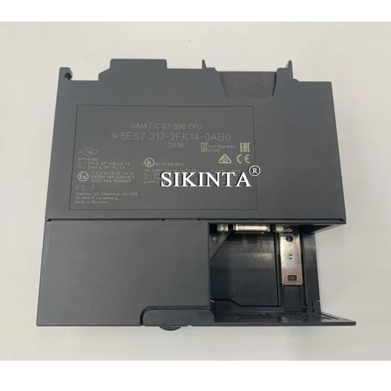 S7-300 PLC CPU 모듈 6ES7317-2EK13-0AB0 6ES7317-2FK13-0AB0 6ES7 317-2FK14-0AB0 중앙 처리 장치 완전 리퍼