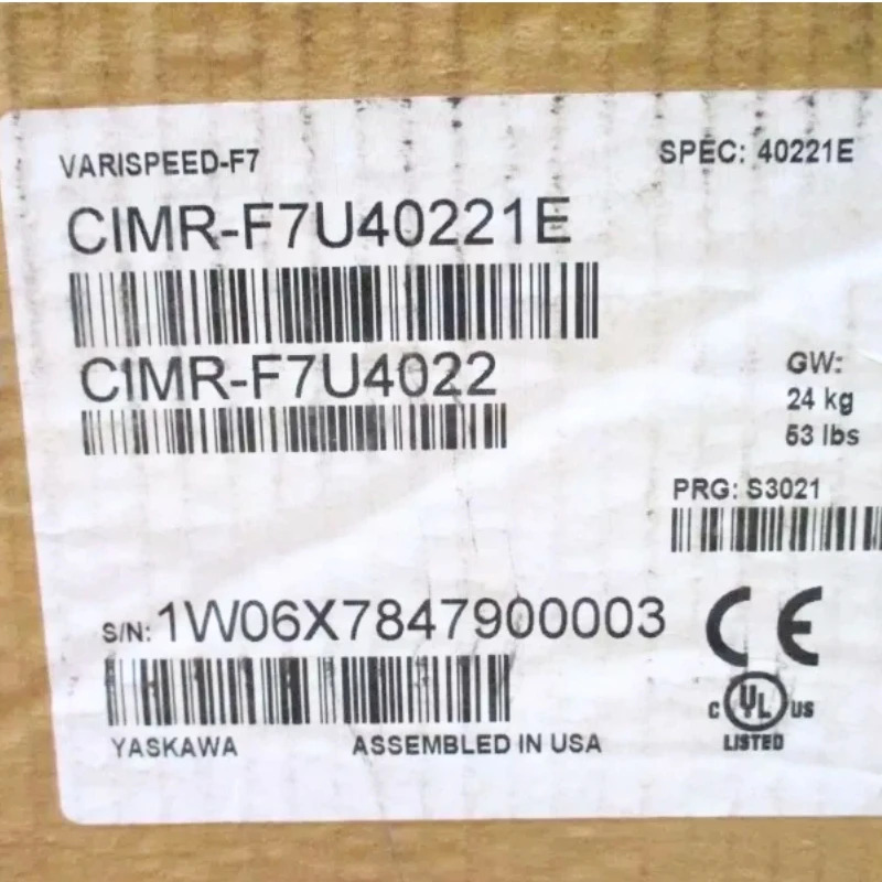 새 Yaskawa CIMR-F7U4022 인버터