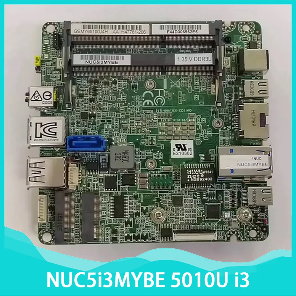 NUC5iYBE 5010U i3 intel호환 Mini 산업제어 마더보드용