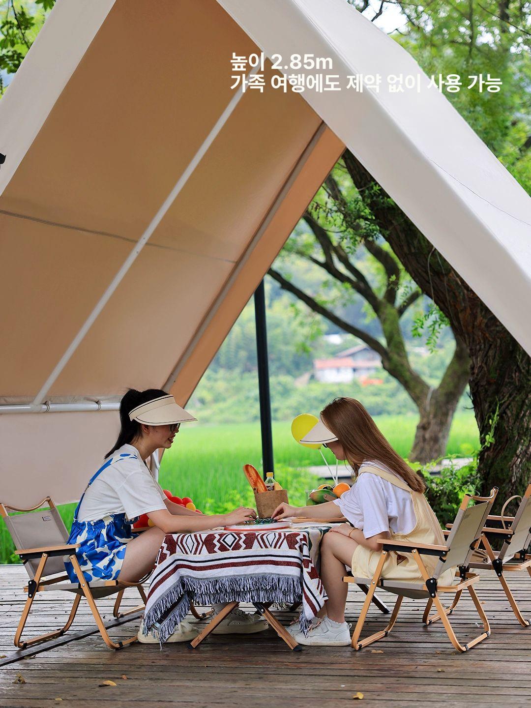 천막 조립식파고라 그늘막 정원 삼각 어닝 창고 지붕 옥삼 팔각정 야외파고라 평상 - 상세 이미지 3