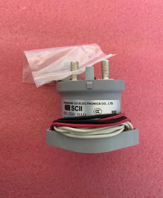 SCII 고전압 DC 릴레이 접촉기 EVL250-HAD 보조 접점 250A 4 와이어