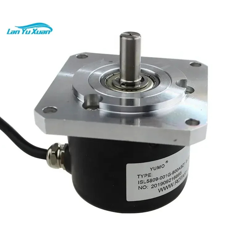 YUMO 인코더 ISL5809-001G-600ABZ1-5-24K 측정 플랜지 샤프트 변환기