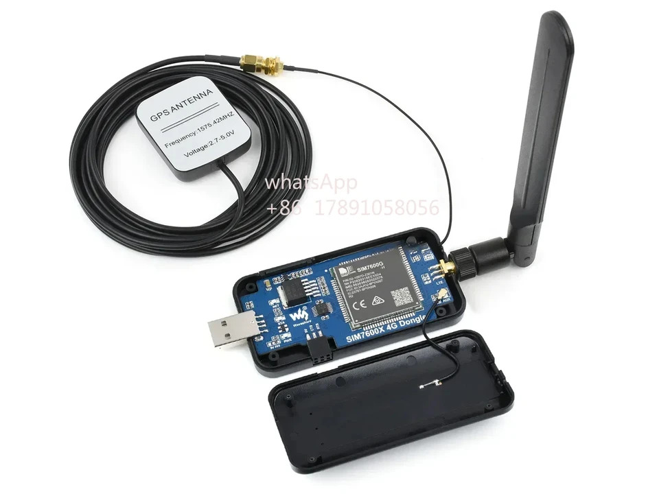 SIM7600G-H 4G 동글 모듈 단일 안테나 데이터 변속기 산업등급