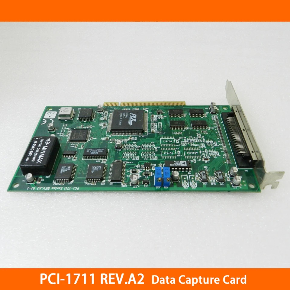 Advantech PCI-1711 REV.A2 단일 종단 입력 데이터 캡처 카드 12 비트 16 채널