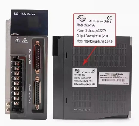 Hyzdh 서보 드라이버 SG-15A SG-20A SG-30A SG-50A SG-75A SG-AS50AF SG-AS50BF SG-AS75AF SG-AS75BF