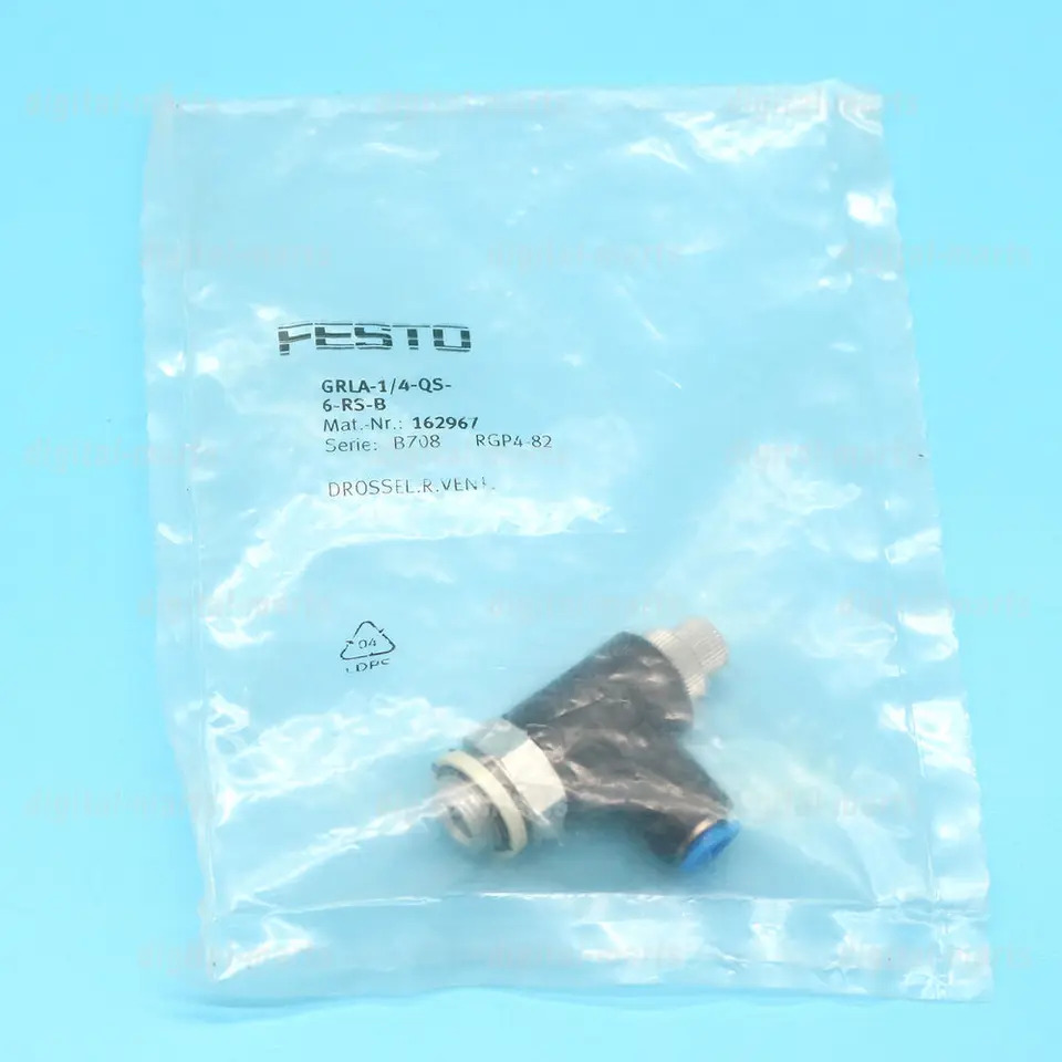 FESTO 조절 밸브 GRLA-1 4-QS-6-RS-B 포장신