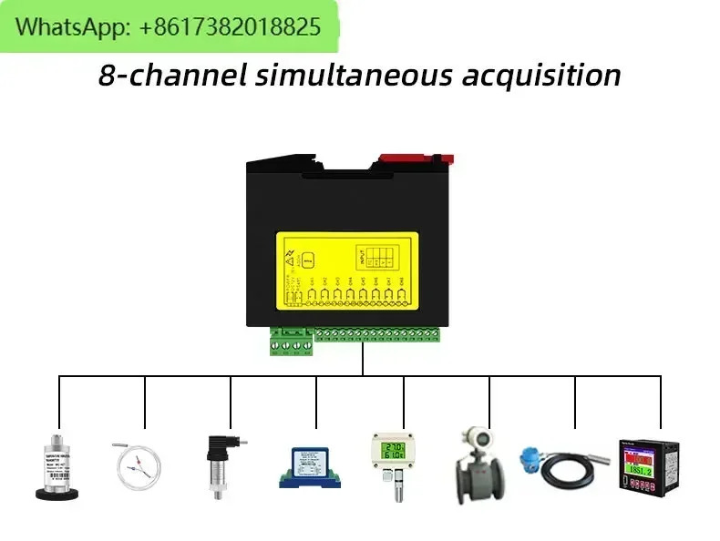 4 채널 초박형 DIN35 DCS/PLC/HMI 절연 0-5V/1-5V/0-10V/0-10ma/0-20ma/4-20ma 아날로그 출력 모듈RS485 MODBUS 포함