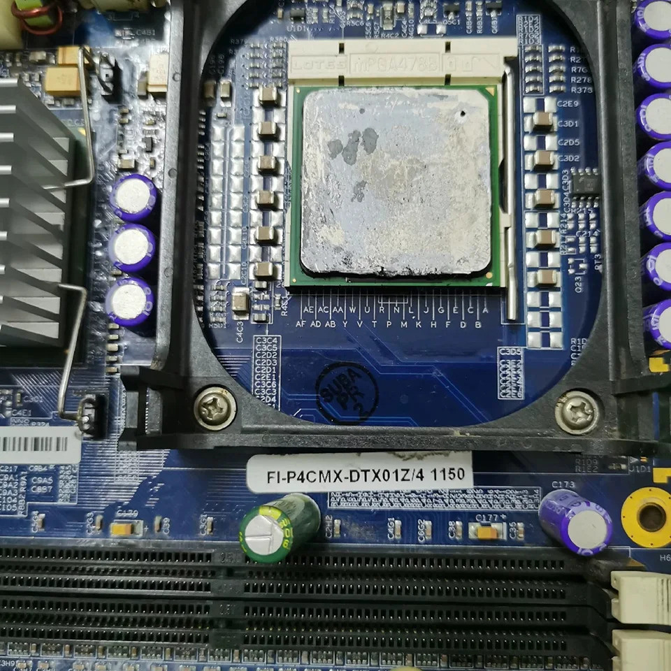 듀얼 포트 산업마더보드 FI-P4CMX-DTX01Z/4