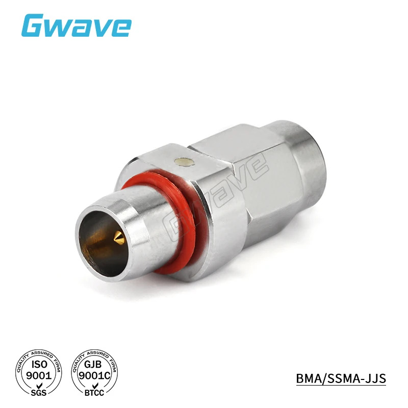 BMA 수-SSMA 수 어댑터 스테인레스 스틸 DC-18GHz BMA/SSMA-JJS