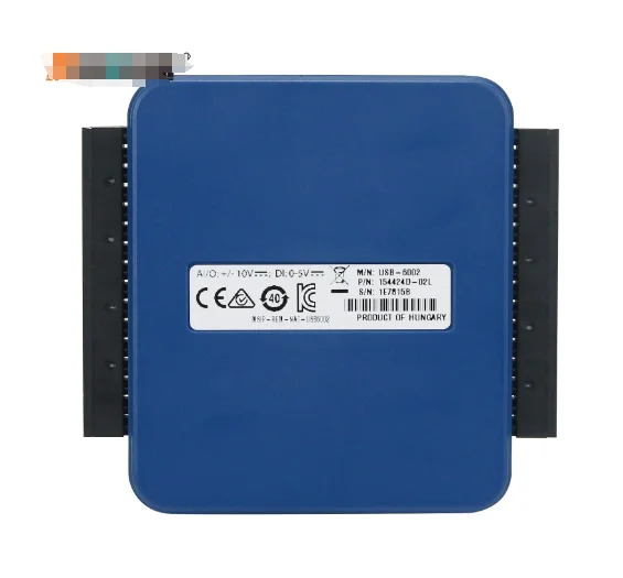 NI USB-6002 USB DAQ 데이터 수집 카드 8AI 16 비트 2AO 디지털 I/O 랩뷰 신