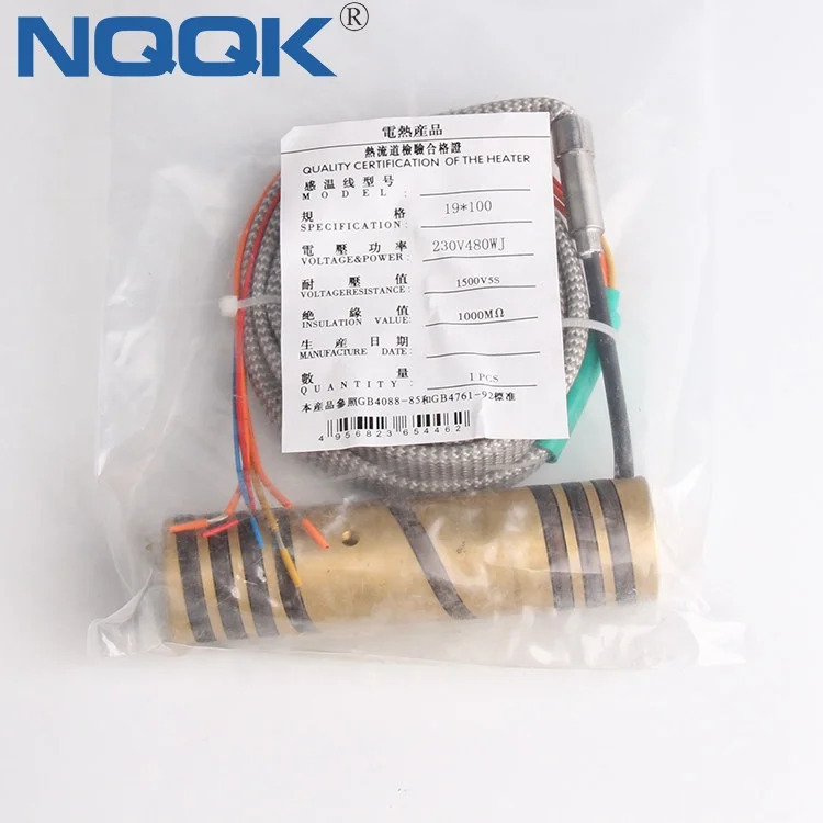 러너 히터 사출 성형기 부품 19mm 100mm 480W