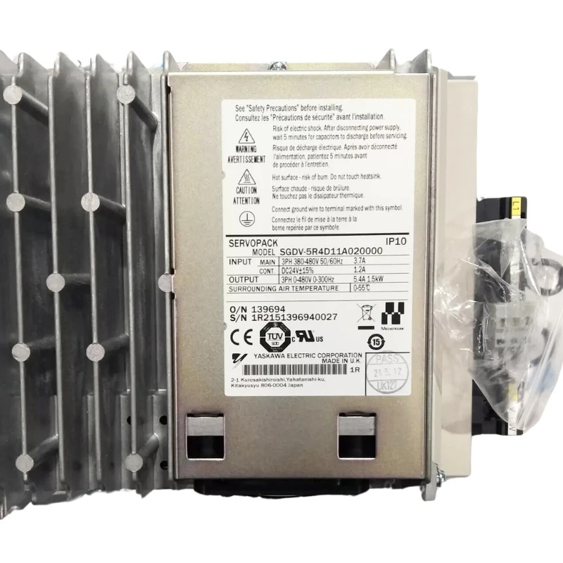 야스카와 SGDV-5R4D11A 020000 서보 드라이브
