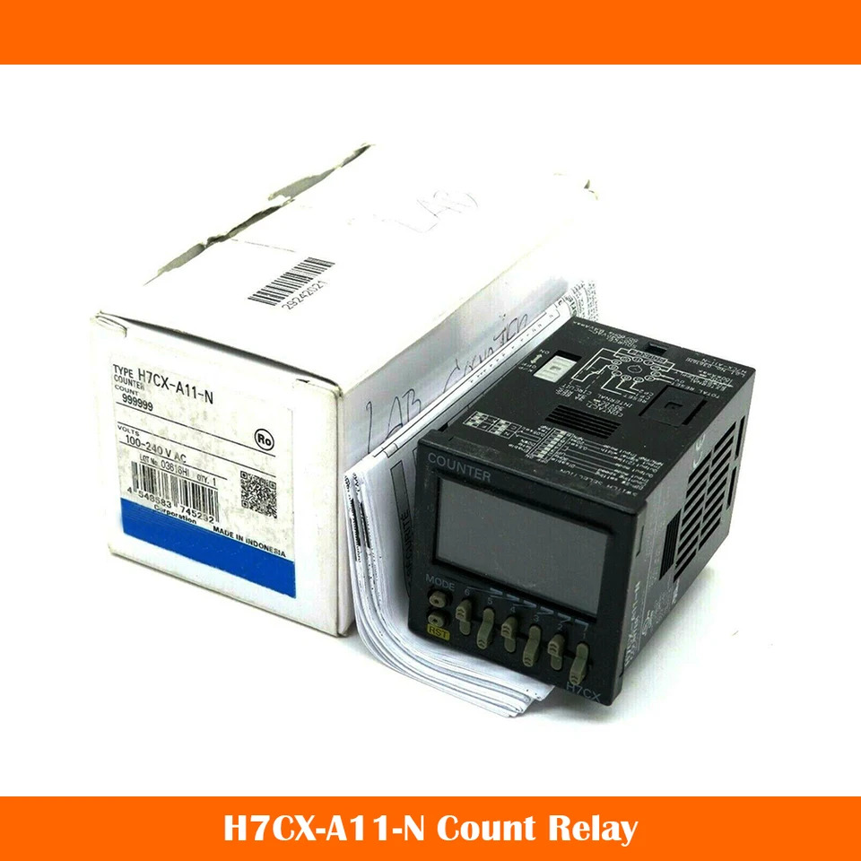 OMRON H7CX-A11-N H5CX-A11-N H7CX-A-N H5CX-A-N H7CC-A11 카운트 릴레이 디지털 디스플레이 카운터 100-240V AC 50Hz 60Hz