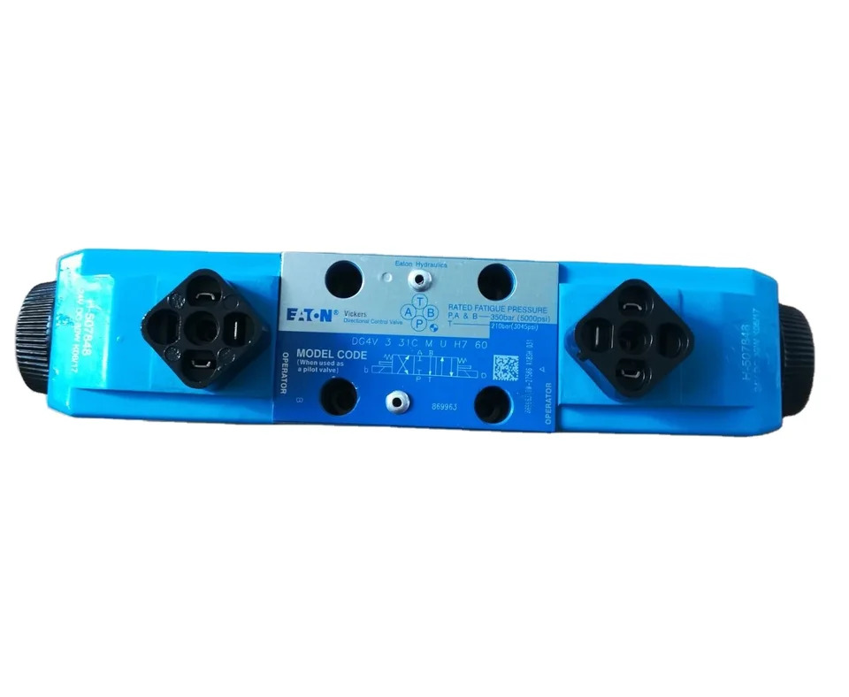 Ea ton vic kers 솔레노이드 밸브 DG4V-3-2A-M-U-H5-60-EN124 DG4V-3-2A-M-U-H5-60 DG4V