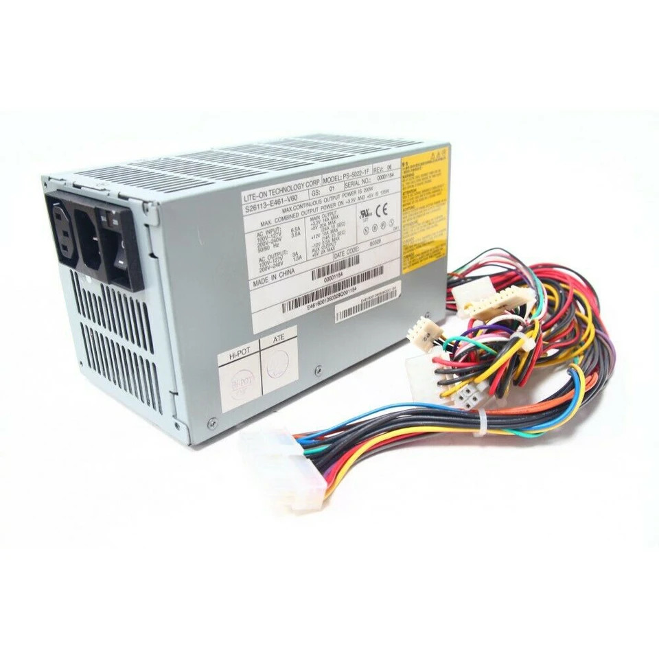 PS-5022-1F S26113-E461-V60 P5905 P5700 P5600 W600 200W 산업전원공급장치 오리지널