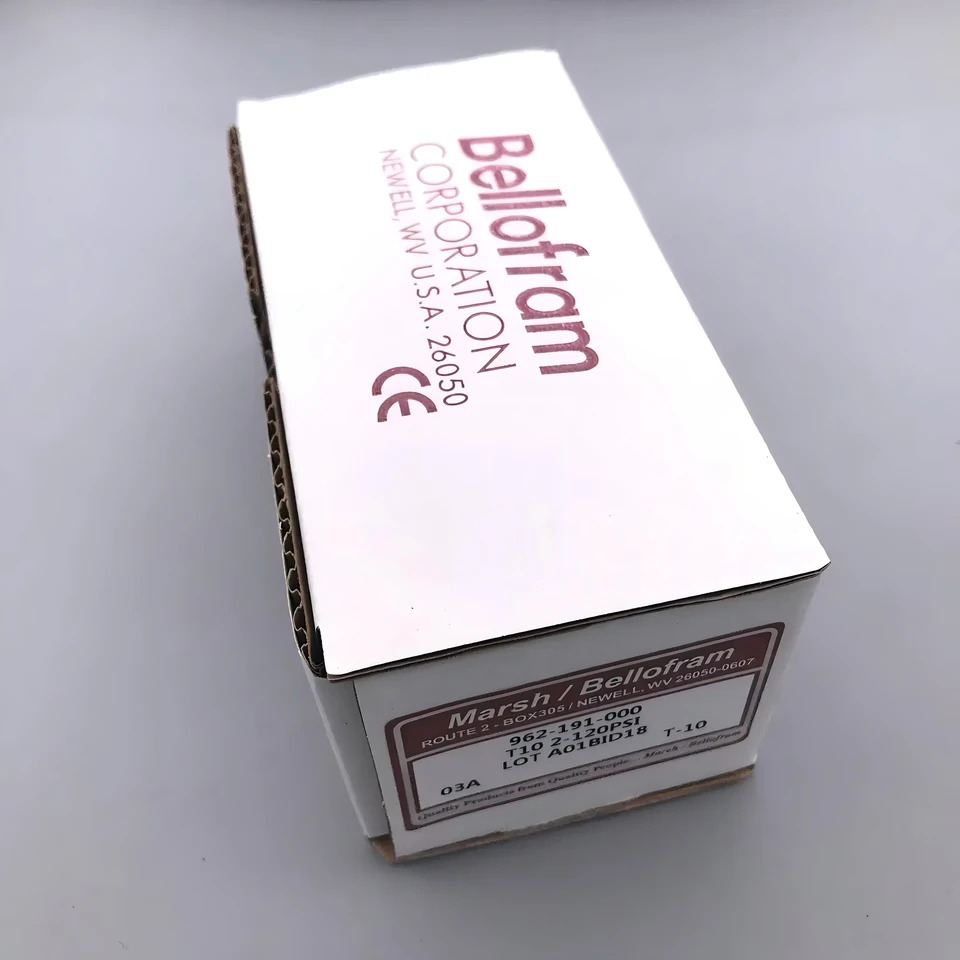 벨로프람 타입정밀 압력 조절기 1/4 인치 NPT 2-120 PSI 960-015-000