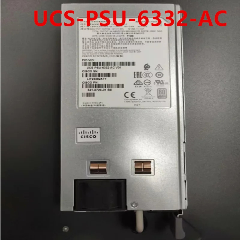 CISCO 650W 전원공급장치 UCS-PSU-6332-AC PS-2651-2SC-LF 341-0726-01 오리지널 거신