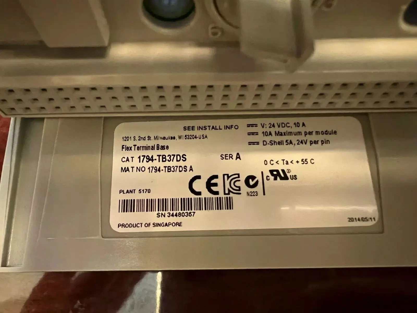 1794-TB32 1794-TB32S 1794-TB32K 1794-TB32SK