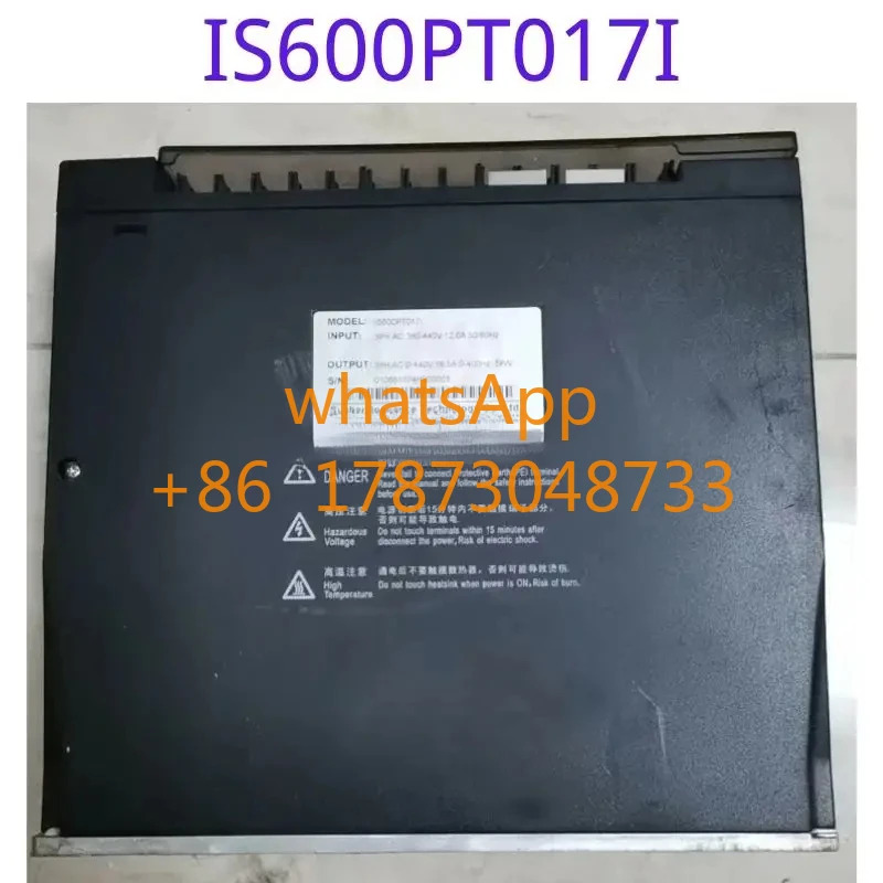 리퍼된 주파수 변환기 IS600PT017I 380V 5KW는 그대로기능을 가지고 있습니다.