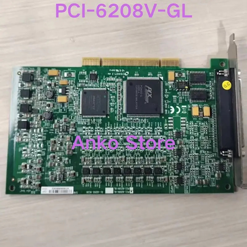 리퍼 OK PCI-6208V-GL 아날로그 출력 데이터 수집 카드 제대로 작동