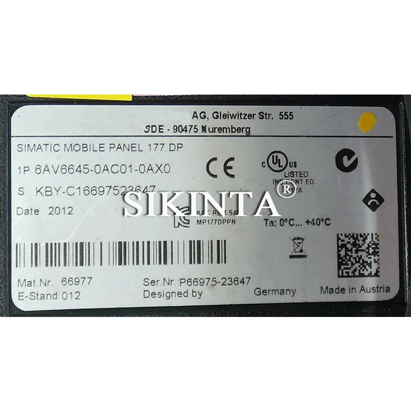 모바일 패널 177 66645-0AC01-0AX0 66 645-0AC01-0AX0 5.7 완전히 리퍼