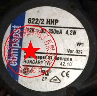 독일 장비팬 622/2 Hhp호환 622/2N 12VDC350MA4.2W