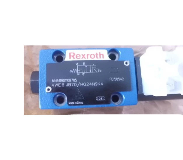 Rex roth작동식 솔레노이드 밸브 R901108705 4WE6JB70/HG24N9K4