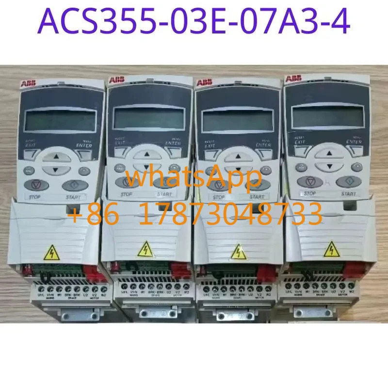 리퍼된 주파수 변환기 ACS355-03E-07A3-4 380V 3kw 기능 그대로